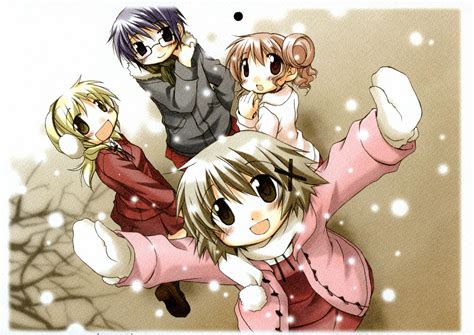 Hidamari Sketch Wallpaper By Aoki Ume 513767 Zerochan Anime Image Board