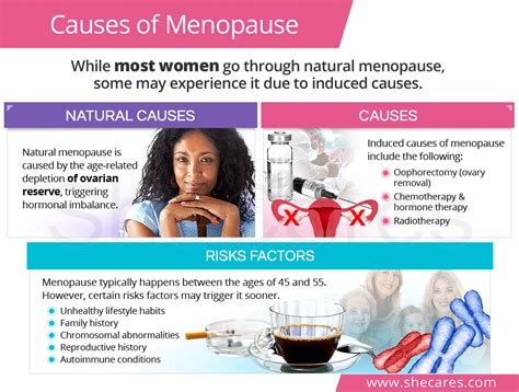 Causes Of Menopause SheCares