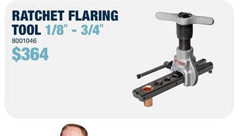 Ratchet Flaring Tool ⅛ ¾ Offer At Reece Au