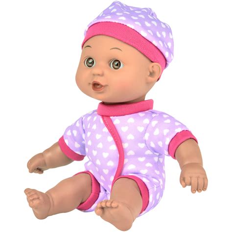 My Sweet Love 8 Mini Soft Baby Doll With Purple And Pink Outfit