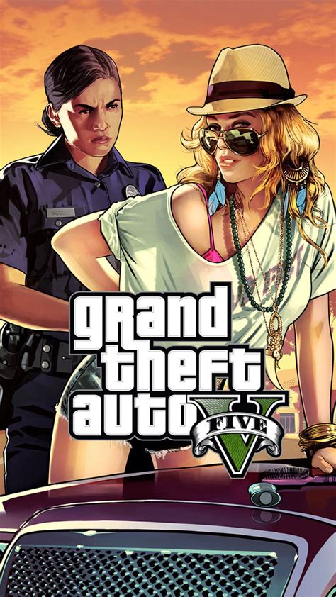 The official home of rockstar games. Grand Theft Auto V - tapety na telefon - Tapety
