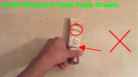 How To Use Ambi Skincare Fade Cream Review Youtube