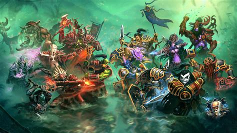 Pictures Wow Monster Warriors Horde Vs Alliance Fantasy 1920x1080