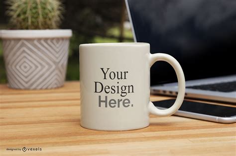 Business Mug Mockup Design Psd Editable Template