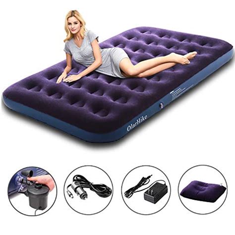 Sable Camping Air Mattress Inflatable Twin Size Xl Airbed Blow Up Bed
