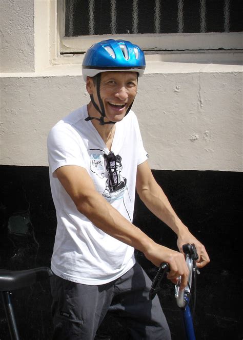 Purple Wiggle Jeff Fatt Cycling In Manchester England Wh Flickr