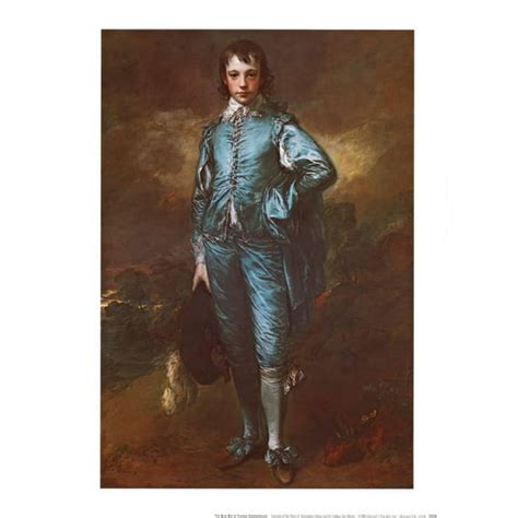 The Blue Boy Art Print By Thomas Gainsborough