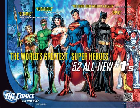 Dc Comics Reboots The New 52 The Noobist