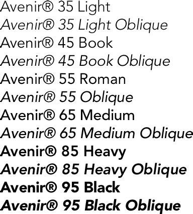 Adrian frutiger avenir black adrian frutiger designed avenir in 1988, after years of having an interest in sans serif typefaces. Google, Fonts and Google search on Pinterest