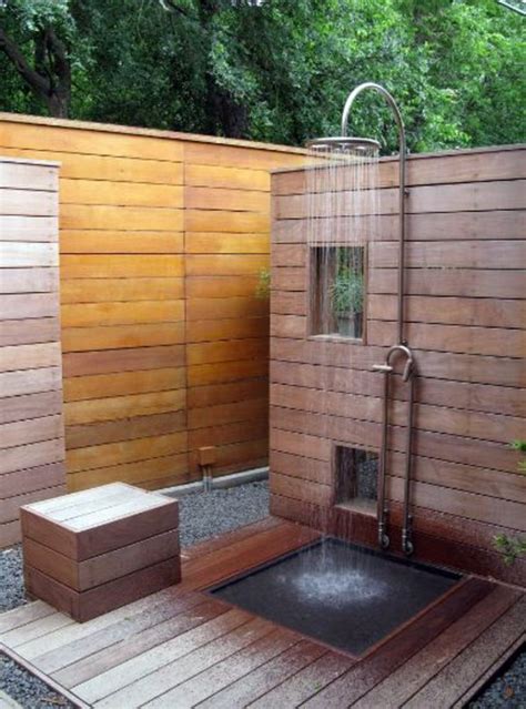 Build Shower Itself Cool Diy Garden Shower From Euro