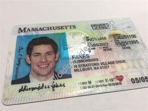 Massachusetts Driver License New Ma O21 Oldironsidesph Official