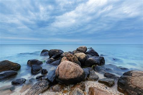 Free Photo Beach Rocks Backdrop Smooth Relaxation Free Download