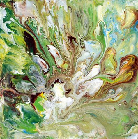 Abstract Fluid Painting 42 By Mark On