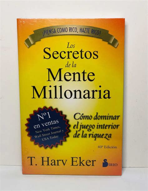 los secretos de la mente millonaria t harv eker original mercado libre