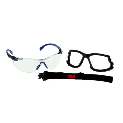 airgas 3mrs1107sgaf kt 3m™ solus™ 1000 series safety glasses s1107sgaf kt kit foam strap