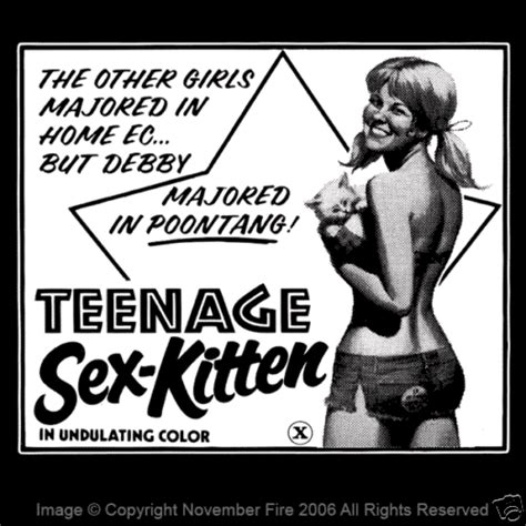 Teenage Sex Kitten Shirt Classic Xxx Fun Sexy Poontang Ebay