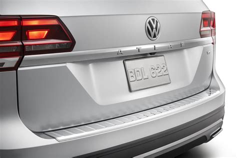 2018 2020 Volkswagen Atlas Chrome Rear Bumper Protector Free Shipping