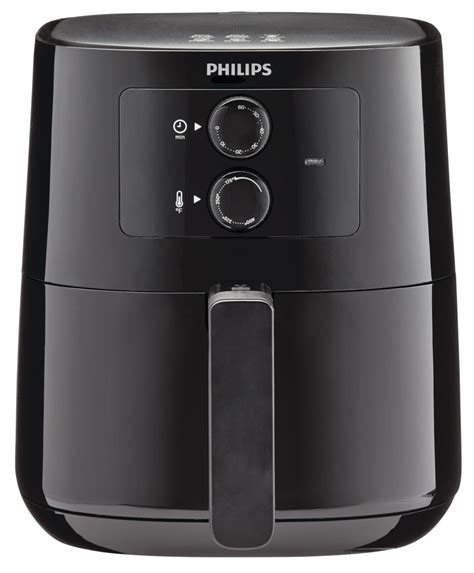 Philips Essential Compact Air Fryer W Rapid Air Technology Black 4
