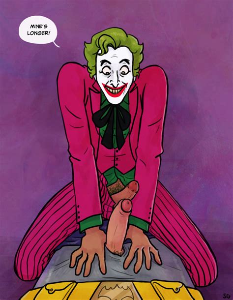 Rule 34 Adam West Batjokes Batman Batman66 Batman 66 Cesar Romero Clown Clown Makeup Cowgirl