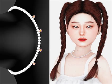 Joy Necklace The Sims 4 Download Simsdomination Sims 4 Toddler