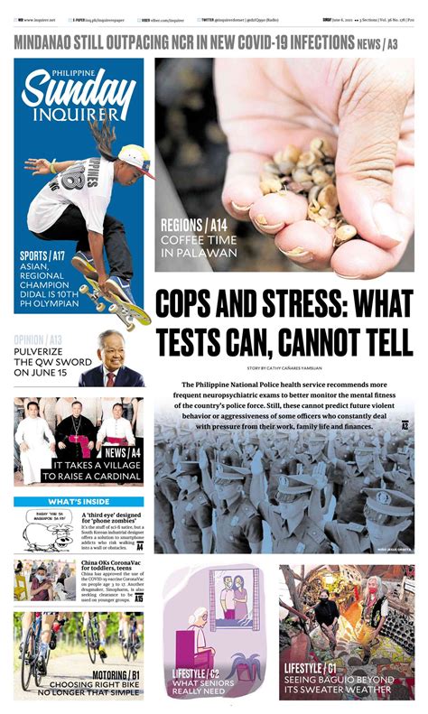 Inquirer On Twitter Todays Inquirer Front Page June 6 2021 More