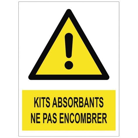 Picto Kits Absorbants Ne Pas Encombrer Refab1855 Sticker Communication