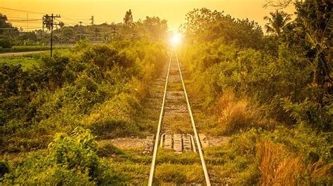 Railroad Sunset Photoshop CC Tutorials 76 By Stopbox Photoshop CC Nik