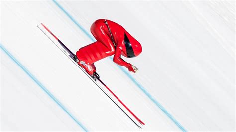 Ski De Vitesse Joost Vandendries Flashé à 218 Kmh Le Soir