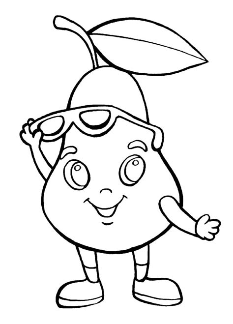 Haz click en dos manos formando un corazón dibujos para colorear para ver la visión imprimible o colorealo online (compatible con tablets ipad y android). 9 Dibujos de una pera para colorear con los niños