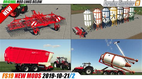 Fs19 New Mods 2019 10 212 Review Youtube