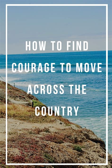 While throwing you cat into camping may work out fine, most cats won't respond well to being forced into a new situation, and it's very likely your cherished pet could end up injured or you get lower to the ground, you move slower, you notice things she checks out that you would have walked right past. How To Find The Courage To Move Across The Country ...