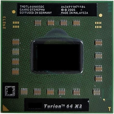 Jp コンピューター コンポーネント Turion 64 X2 モバイル Tl 64 Tmdtl64hax5dm