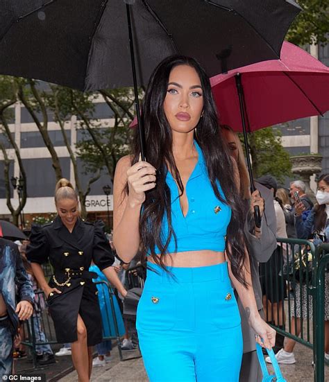 Megan Fox Puts Her Best Fashion Foot Forward As She Takes On Nyfw