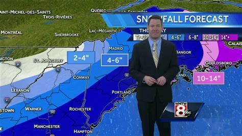 Noreaster Weather Forecast With Ted Mcinerney Youtube