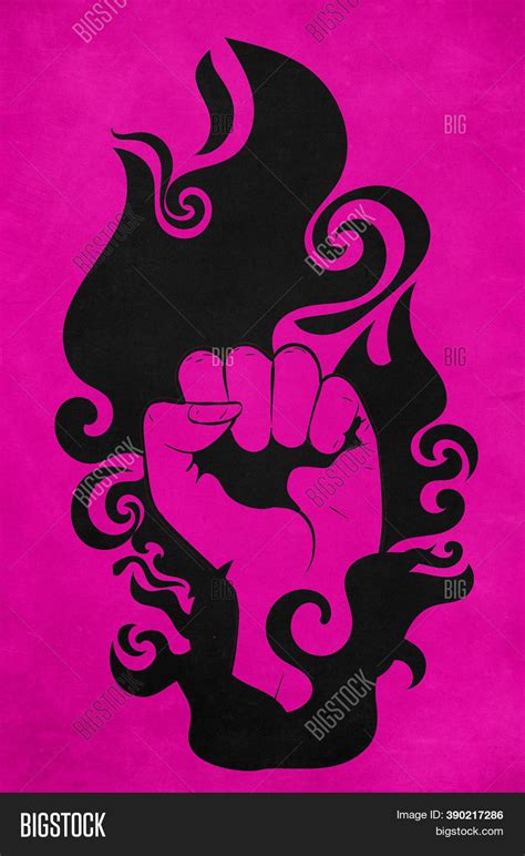 Grunge Raised Pink Image And Photo Free Trial Bigstock
