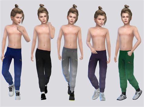 The Sims Resource Sam Joggers Kids