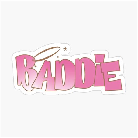 Red Bubble Stickers Baddie Collection By Rusty Doodle Last Updated