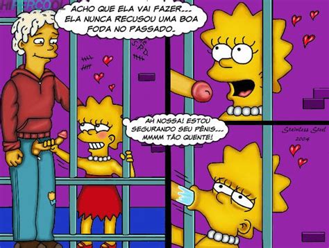 Os Simpsons A Visita Da Lisa Cartoon Porn Superhq De Sexo