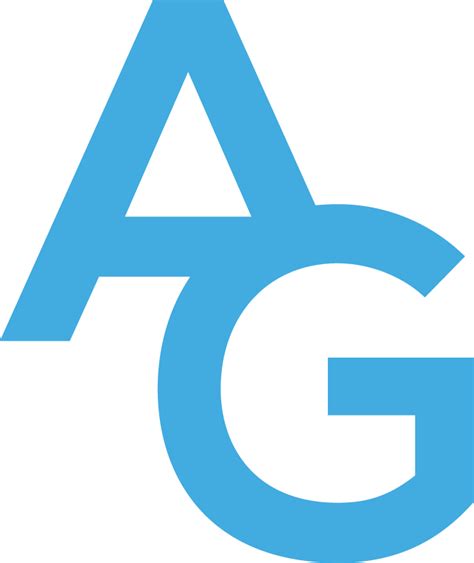 AG Font Stylized Logo 2 | Stylized, Letters, Alliance