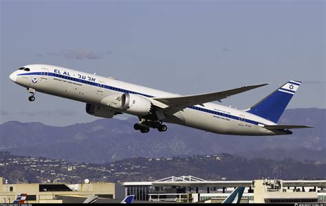4X EDF El Al Israel Airlines Boeing 787 9 Dreamliner Photo By Steven Ma