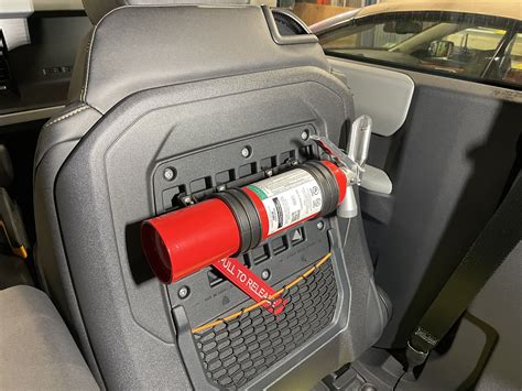 Fire Extinguisher Mounting In The Bronco Show Your Installs Page 8