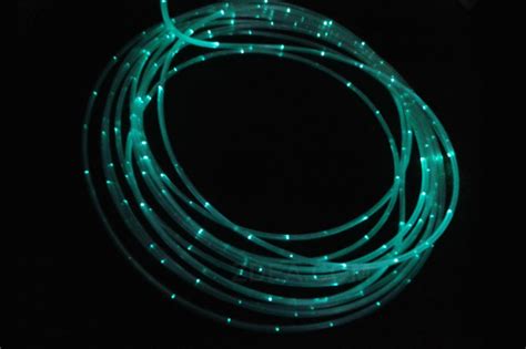 Fiber Optic Lighting Cable Side Glow Fiber Optic Cable Dotting