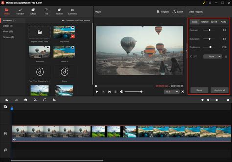 How To Edit Videophoto Clips In Minitool Moviemaker