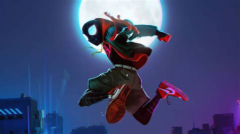 Movie Spider Man Into The Spider Verse K Ultra Hd Wallpaper