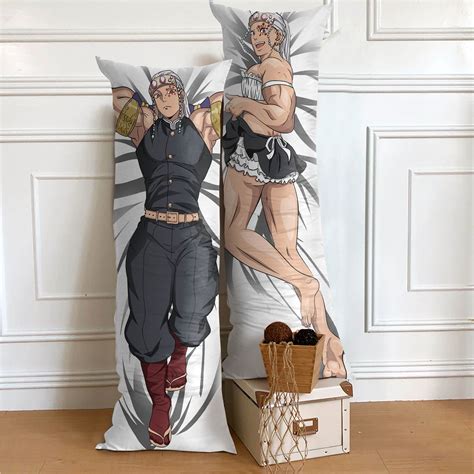Inspired By Uzui Tengen Body Pillow, Kimetsu No Yaiba Body Pillow Case