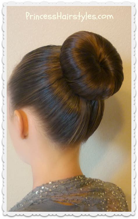 The Perfect Dance Bun And No Heat Curls Tutorial Hairstyles For Girls