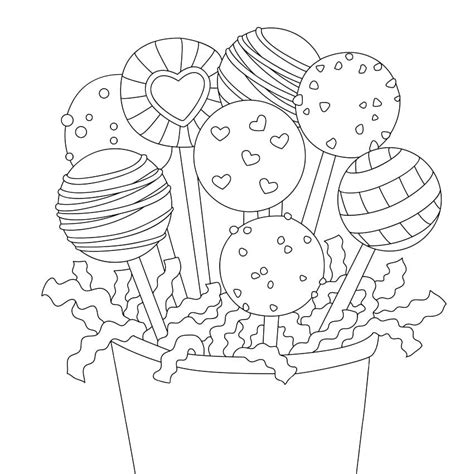 Sweets Coloring Pages Free Coloring Pages Wonder Day — Coloring