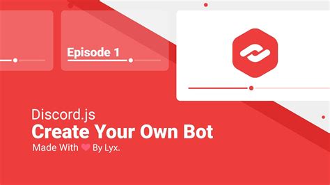 Create Your Own Discord Bot Discordjs V14 Series 1 Youtube