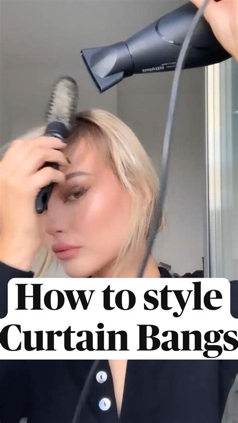 How To Do Curtain Bangs At Home Buvamet
