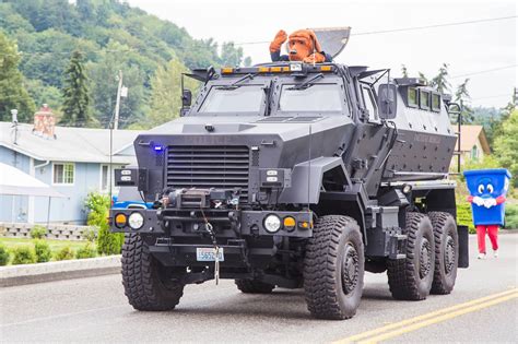 Why The Small Town Of Snoqualmie Has A Mine Resistant Armored Vehicle